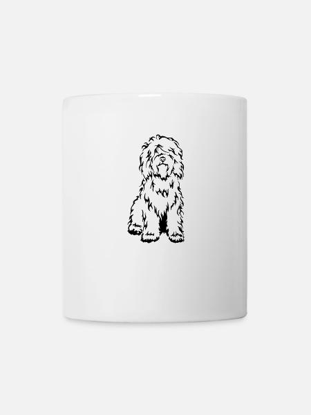 Schapendoes Dutch dog - Mug - white