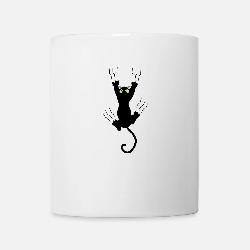 BAD BLACK CAT - Mug - white