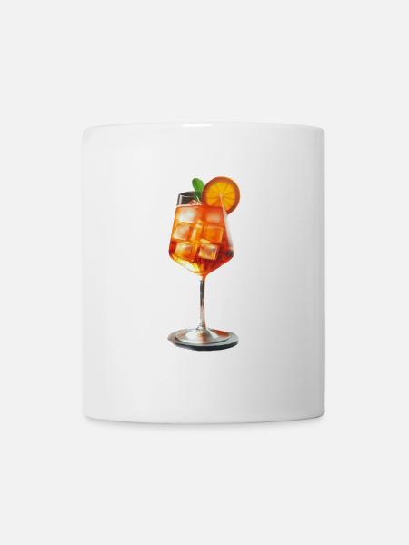 Ein leckerer, sommerlicher Cocktail - Tasse - Weiß