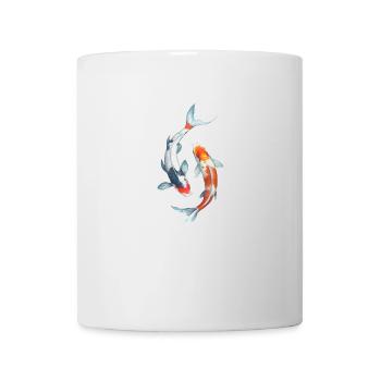 Koi Karpfen - Tasse - Weiß - Vorne