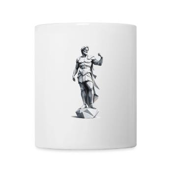 Greek God - Low Poly Design - Mug - white - Front