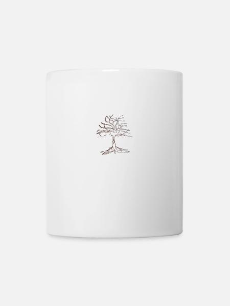 un arbre - Mug blanc - blanc