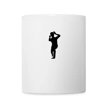 Bruce Lee Schatten Biu Da - Tasse - Weiß - Vorne
