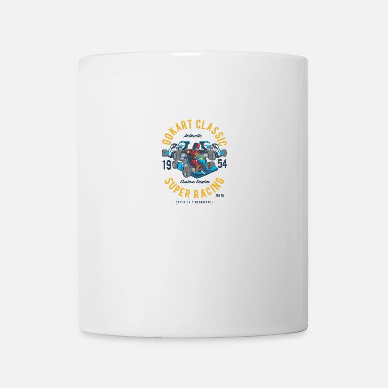 Gokart Classic - Mug blanc - blanc