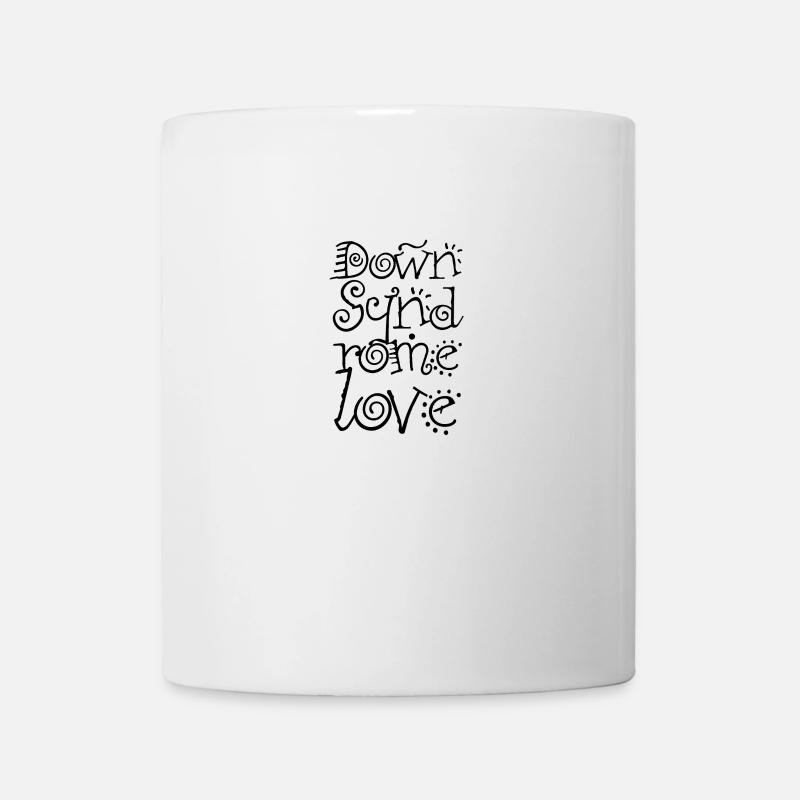 Down Syndrome Love - Downsyndrome - Tasse - Weiß