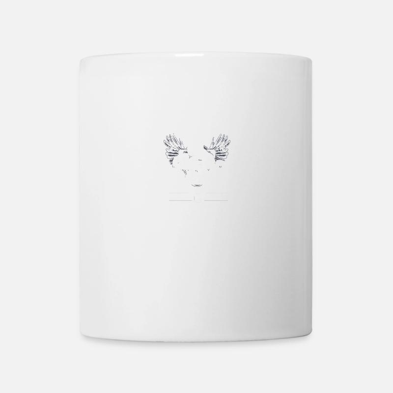 Super Racer Motorcycle live free ride hard - Mug - white