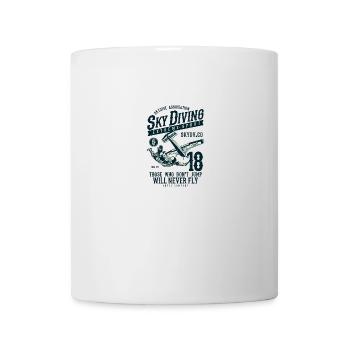 Sky Diving Fallshirmspringen - Tasse - Weiß - Vorne