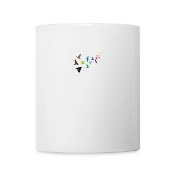 s'envoler - coloré - Mug blanc - blanc - Devant