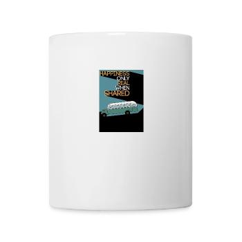 Into The Wild - Magic Bus Flatdesign - Tasse - Weiß - Vorne