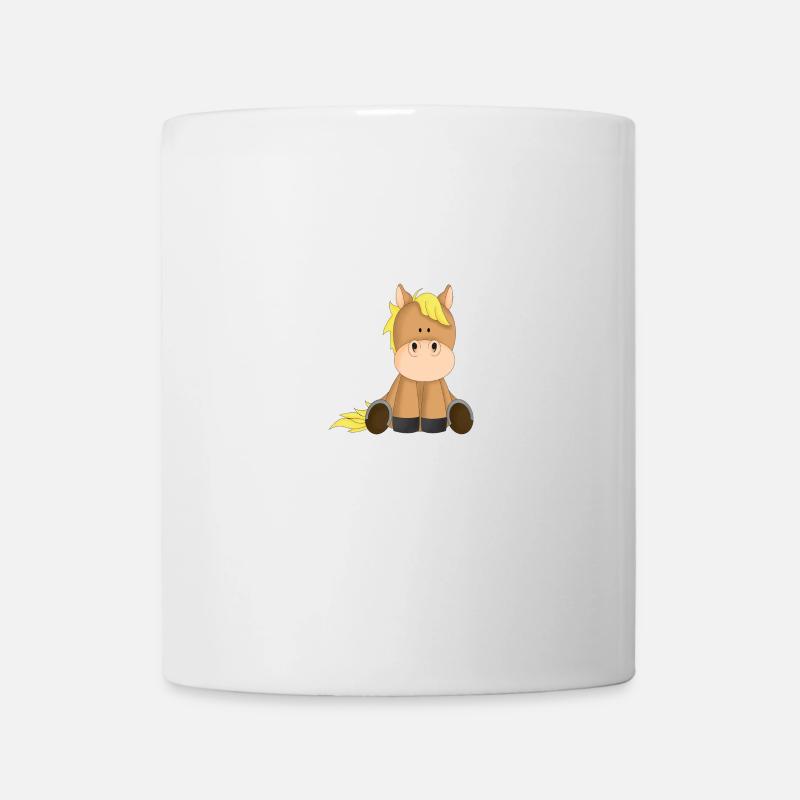 Cheval - Mug blanc - blanc