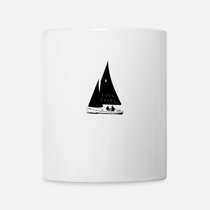 Segelboot - Tasse - Weiß