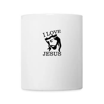 Jesus Christ God Faith - Tasse - Weiß - Vorne