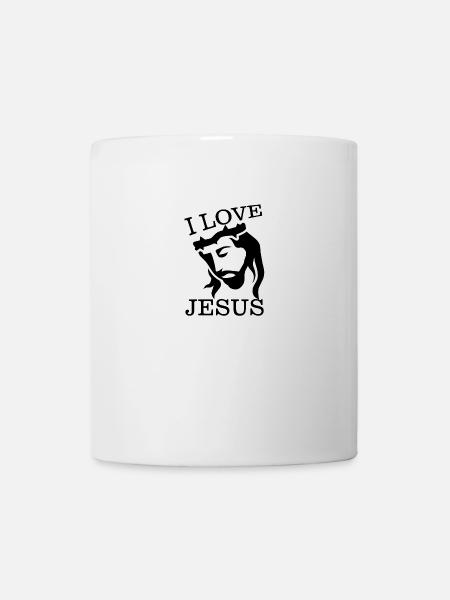 Jésus Christ God Faith - Mug blanc - blanc
