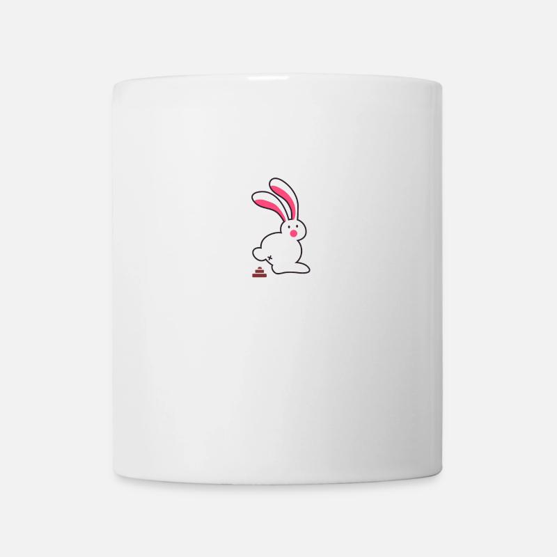 Kaninchen - Tasse - Weiß