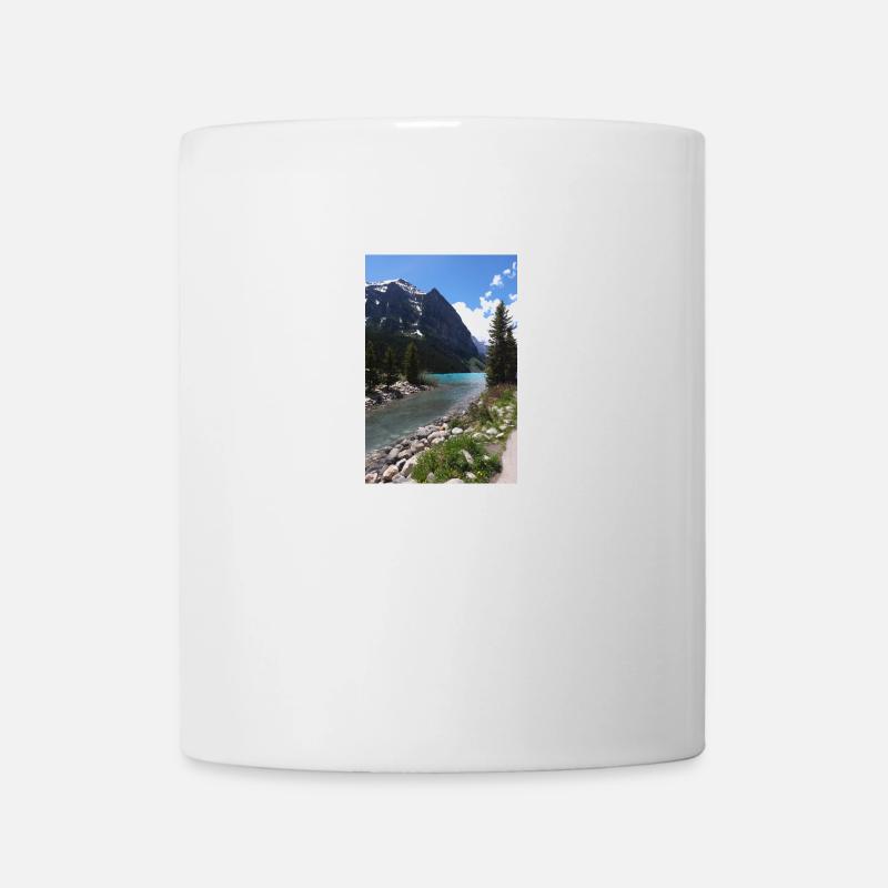 Kanada Fluss - Tasse - Weiß