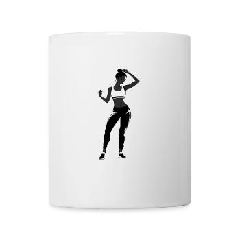 Yoga Instructor - Hobby / Sport Sticker - Tasse - Weiß - Vorne