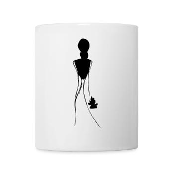 Braut - Tasse - Weiß - Vorne