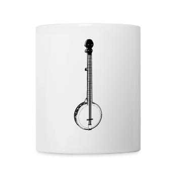 Bluegrass Musik - Tasse - Weiß - Vorne
