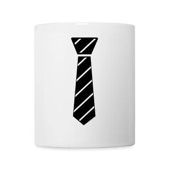 Tie - Mug - white - Front
