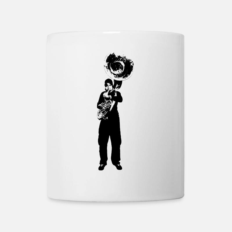 Sousaphon - Tasse - Weiß