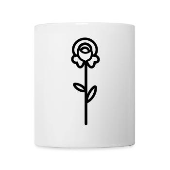 Pink Flower - Mug - white - Front