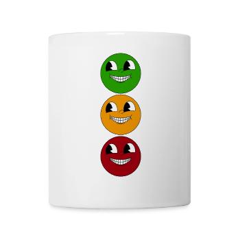 TriColor Smirk Trio - Tasse - Weiß - Vorne