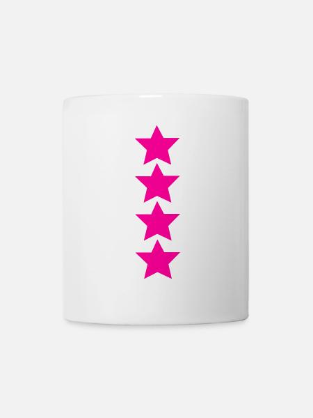 4sterne - Tasse - Weiß