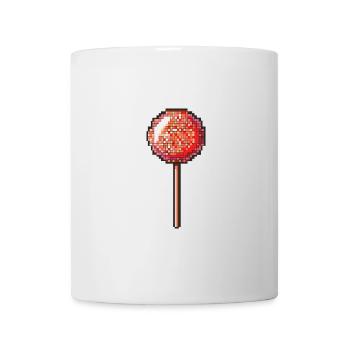 Lollipop Pixel Gamer - Tasse - Weiß - Vorne