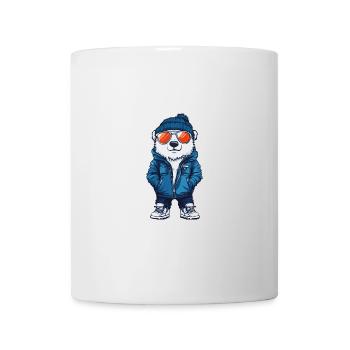 Polar Bear Winter Comic - Mug - white - Front