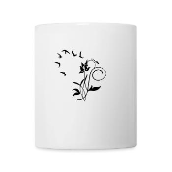 Orchidee / orchid (2c) - Tasse - Weiß - Vorne
