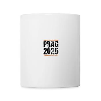 Prag 2025 Spruch - Tasse - Weiß - Vorne