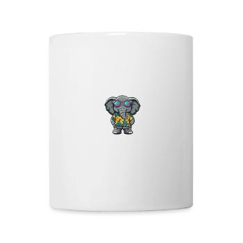 Mammut Bande dessinée Cool Été - Mug blanc - blanc - Devant