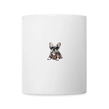 Buldog Français Chien Été - Mug blanc - blanc - Devant