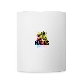 Malle 2025 Palm Trees Multicoloured - Mug - white - Front
