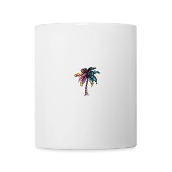 Palm Tree Multicolored - Mug - white - Front