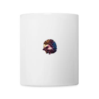 Igel Bunt - Tasse - Weiß - Vorne