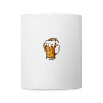 Beer Hops Beer Mug - Mug - white - Front