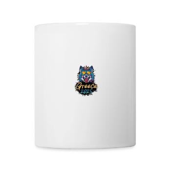 Grèce 2025 Loup de fête - Mug blanc - blanc - Devant