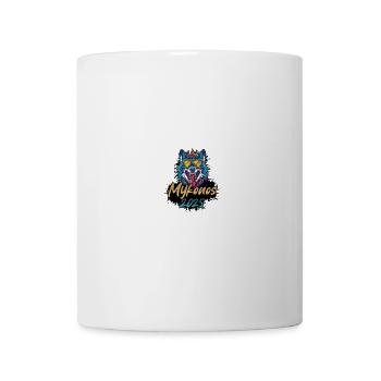 Mykonos 2025 Party Wolf - Tasse - Weiß - Vorne