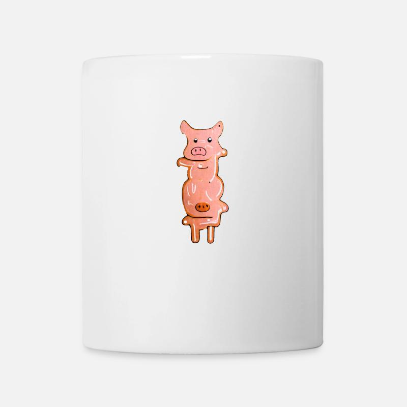 Schweine Lustig - Tasse - Weiß