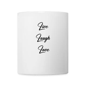 Live Laugh Love - Mug - white - Front
