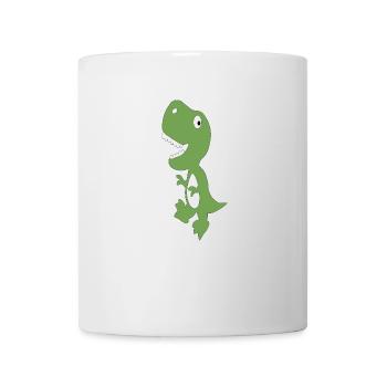 Dino Cute Green - Mug - white - Front