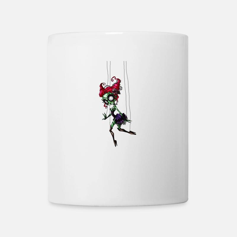 Poupée Threads en violet - Mug blanc - blanc