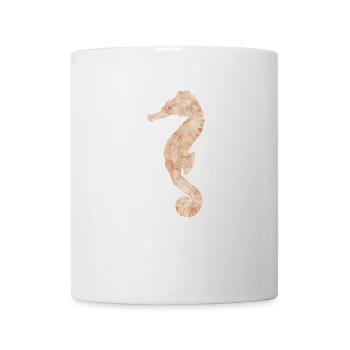 Hippocampe - Mug blanc - blanc - Devant