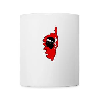 corse corsica 05 - Mug blanc - blanc - Devant