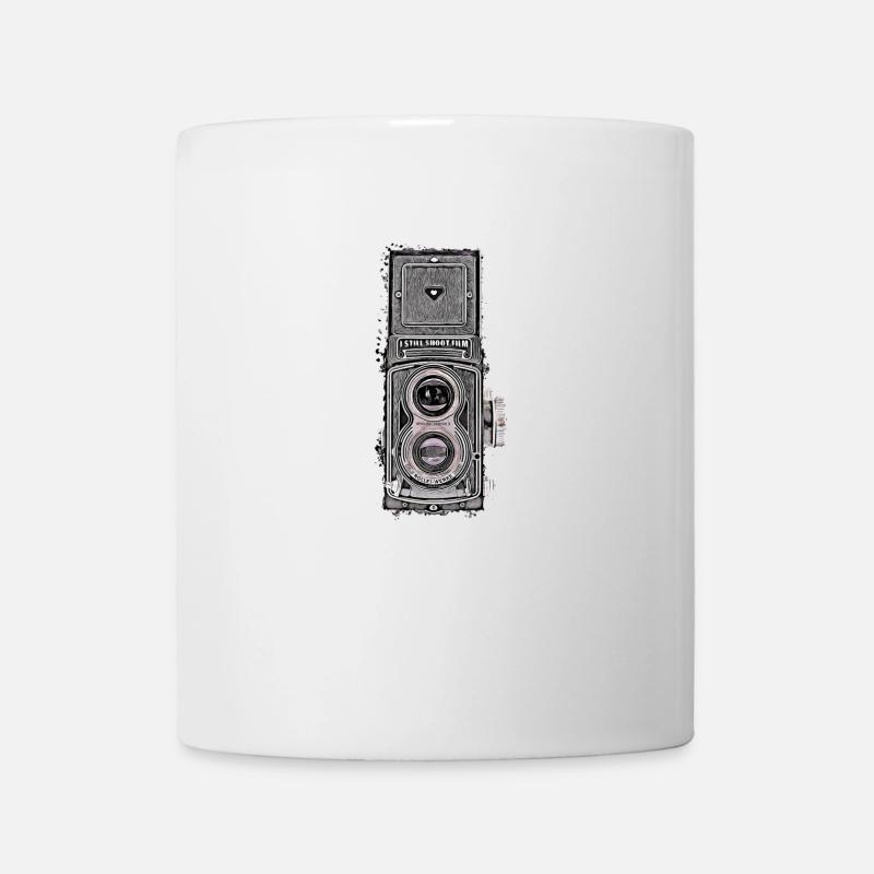 Caméra - Mug blanc - blanc