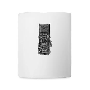 Caméra Rolleiflex - Mug blanc - blanc - Devant