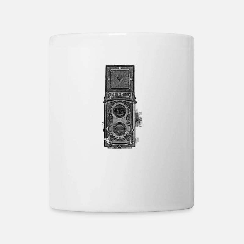 Rolleiflex Camera - Mug - white