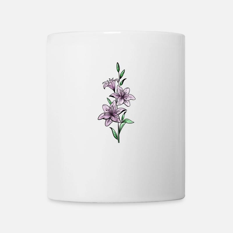 Lilies - Mug - white
