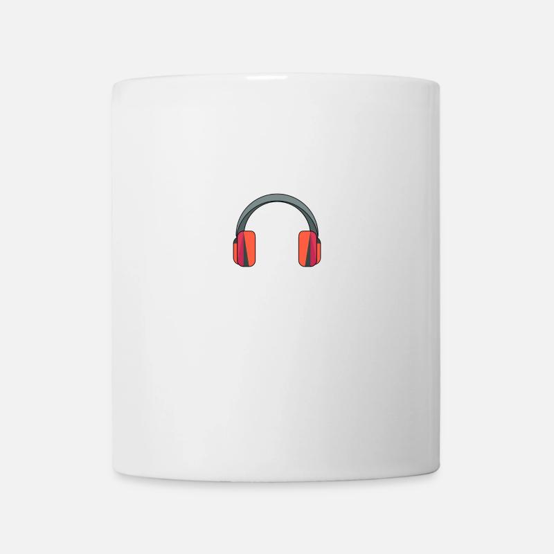 Headset - Tasse - Weiß